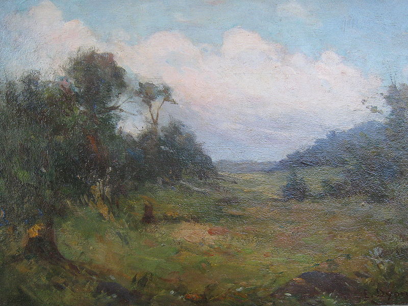 Creator:Edmond Dyonnet A forest meadow